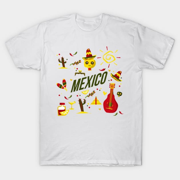 MEXICO T-Shirt by ballano
